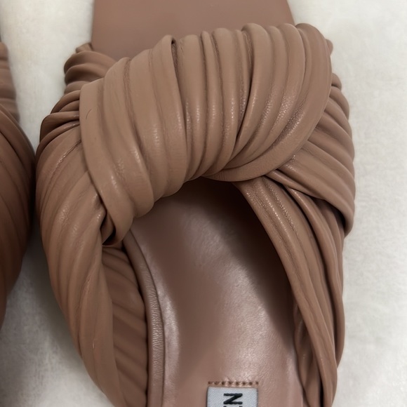 Steve Madden Womens Mentor Faux Leather Slide Sandals Flats size 6 - Picture 9 of 9